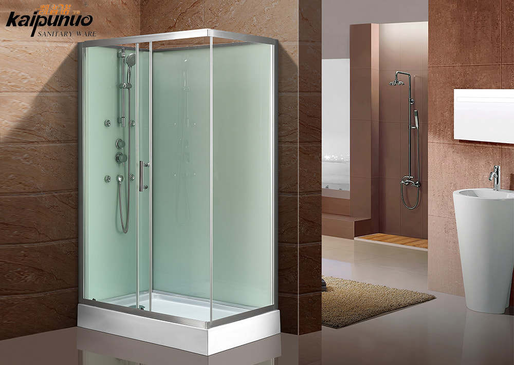 Phòng tắm có cửa trượt bằng kính cường lực chất lượng cao